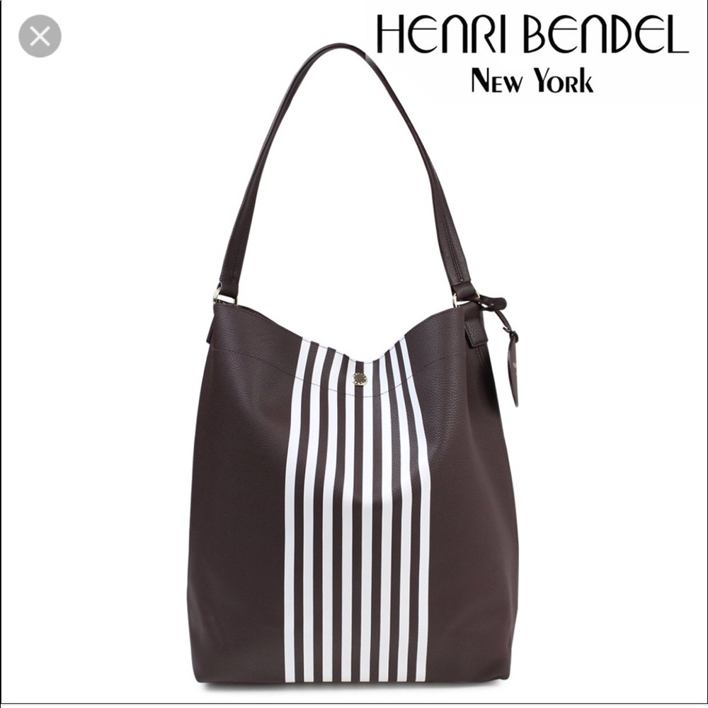 Henri Bendel Striped Tote
